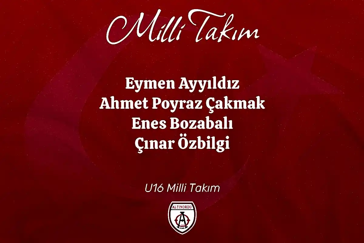 4 ÖKS OYUNCUMUZA MİLLİ TAKIM DAVETİ
