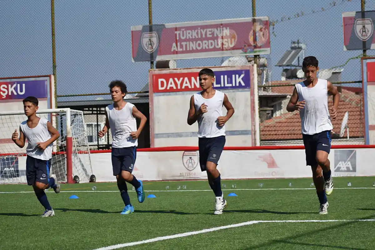 ALTINORDU U14 VE U15 TAKIMLARIMIZ IFT TESTİ YAPTI